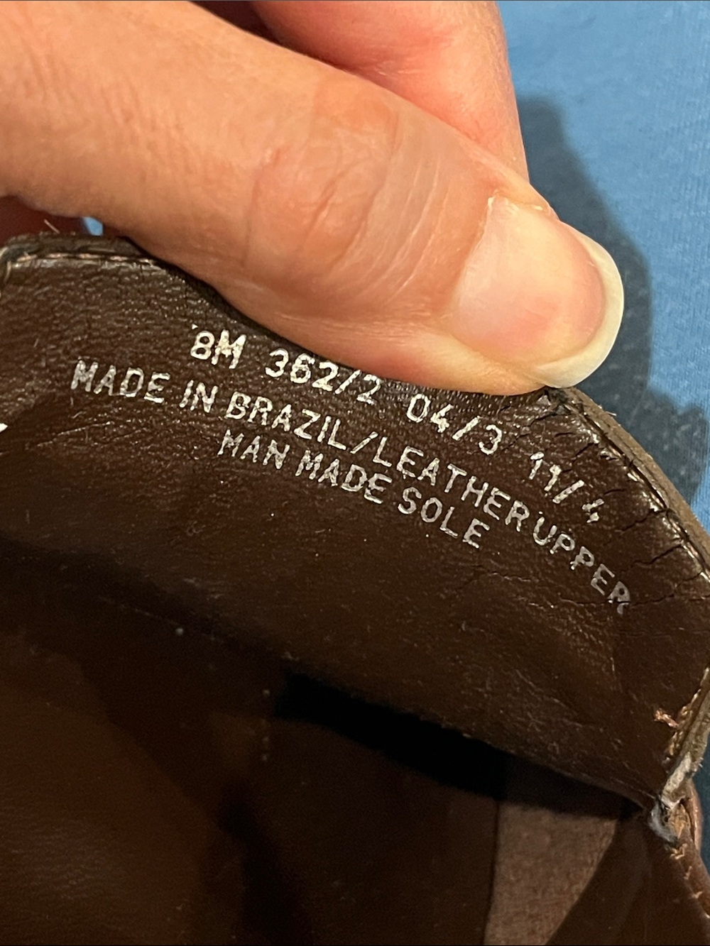 Franco Sarto kitten heel mules. Leather & leopard print calf hair. Brown. 8 - Picture 12 of 12